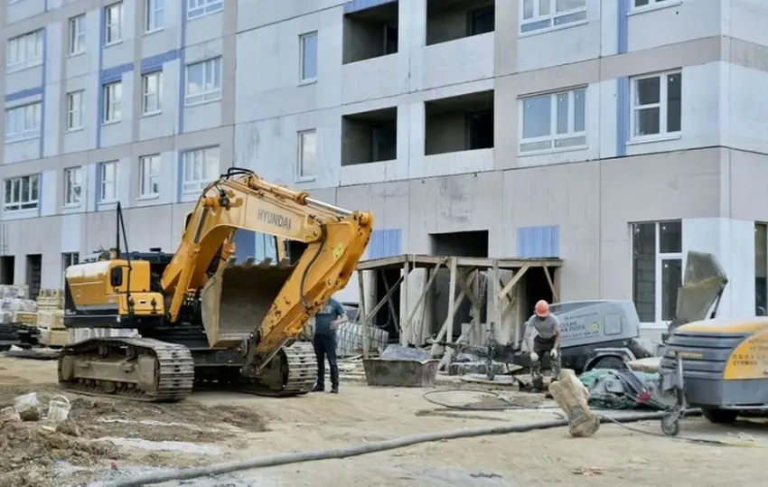 Дом для переселенцев из аварийного фонда в Солнечногорске готов на 85%