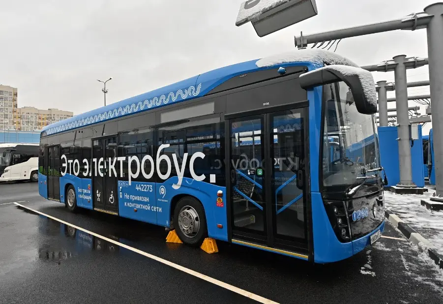 Электробусы полностью сменили обычный автобусы на маршруте Т65 в Москве